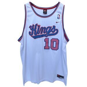 Nike Team Philadelphia 76ers Mike Bibby Jersey Mens XXL White NBA Basketball